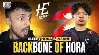 Reacting To SleepyHora No 1 Player from Nepal?🇳🇵insane gameplay😱