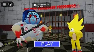 😱 SADNESS EXE BARRY'S PRISON RUN! (OBBY!) - SONIC VS EXE SADNESS