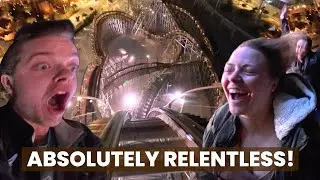 Riding a CRAZY Fast Paced Wooden Coaster at Six Flags Qiddiya! Colossus On-Ride Reaction!