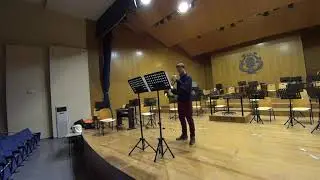 Xavier Aguilella Dom&eacute;nech. Espa&ntilde;a, V. Bujanovsky. HfMDK Audition