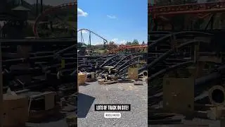 Upclose look at Dollywood's massive 2026 indoor ride