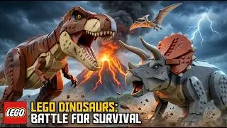 Lego Prehistoric Dinosaurs: Age Of Extinction | LEGO Animation | Full Episode 1