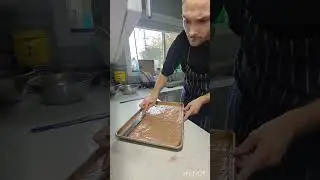 Decadent Chocolate/Coffee Swiss roll - The making of
