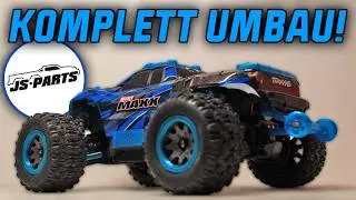 EINMAL ALLES! JS-PARTS UMBAU AM TRAXXAS MINI MAXX! SO SICK! #traxxas #minimaxx #jsparts