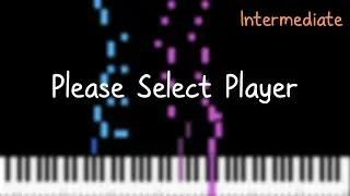 Please Select Player - Koji Kondo (Piano Tutorial)