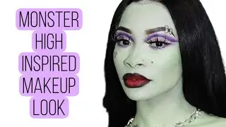 MonsterHigh Inspired Makeup Look / Frankiestien