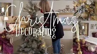 🎄2023 CHRISTMAS DECORATE WITH ME | 🤶 LIVING ROOM | PART ONE |