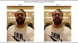 Restoring Old/Damaged/Corrupted Faces | GFPGAN | GenAI Face Recovery | Python | Deep learning