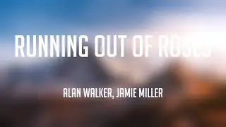 Running Out of Roses - Alan Walker, Jamie Miller {Lyrics Video} 🐛