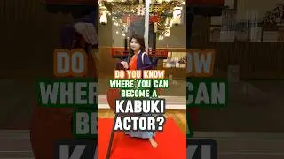 Do you know where you can become a KABUKI ACTOR?? #pr #kabuki #Otabifestival #makeup #komatsu