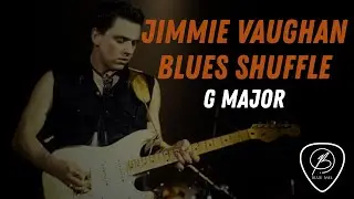 Jimmie Vaughan Blues Shuffle G major | Backing Track
