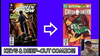 Come and See! Green Arrow and Green Lantern comics!  (Box 72)