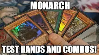 HOW TO PLAY A MONARCH DECK! TEST HANDS AND COMBOS! (SEPTEMBER 2021) YUGIOH!