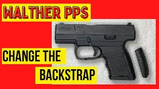 How to Change or Replace the Backstrap on a Walther PPS #walther