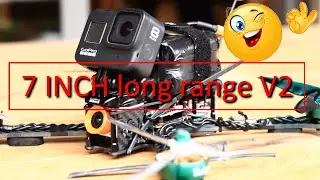 This is my new Setup - FPV Long range 7 inch drone with testcode 32.83 blheli_32 - 4K