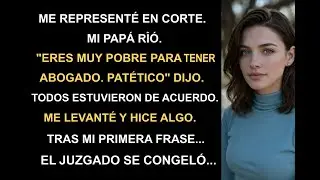 En el juzgado mi padre se burló: “Eres pobre para un abogado”. Me levanté y...