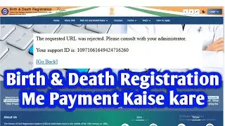 Birth And Death Online Payment Issue 2024 🔥Birth & Death Registration Me Payment Kaise kare