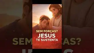 SEM FOR&Ccedil;AS JESUS TE SUSTENTA #JesusTeSustenta#For&ccedil;aEmDeus#MensagemDeF&eacute;#Esperan&ccedil;aEmCristo#deus Agir