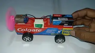 How to Make a Toy Car From Colgate Box  | Awesome Ideas | Homemade Inventions