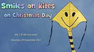 Smiles on kites on Christmas Day 2021