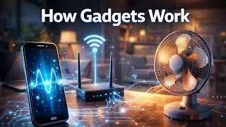 How Everyday Gadgets Work | Phone, Wi-Fi & Fan Explained Simply #howthingswork 