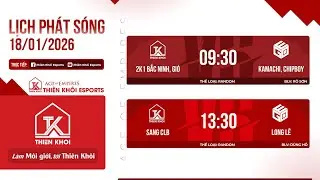 Trực Tiếp | Thiên Khôi Esports vs EGO Media | 2vs2 Random | BLV: RBS | Ngày 18/01/2026