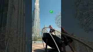 Strike the Perfect Pose at Burj Khalifa #Shorts