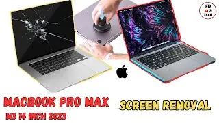 Apple MacBook Pro Max M3 2023 HOW TO Replace SCREEN Step-by-Step Guide Tutorial