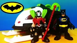 IMAGINEXT Bane Battle Sled Batman Fisher-Price Unboxing Review