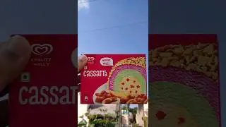 Cassatta #icecream 🍨 Kwality Walls #foodreview #ashortaday #foodshorts #trendingshorts