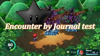 Super Mario RPG: Encounter by Journal test