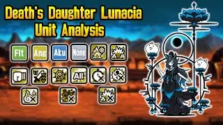 Death's Daughter Lunacia Unit Analysis - The Battle Cats (Version 14.3)