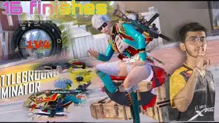 16 finishes with chicken dinner😮&zwj;💨...@Ankitislive-f9 #phonk #esports #bgmivideos #creator #youtuber 
