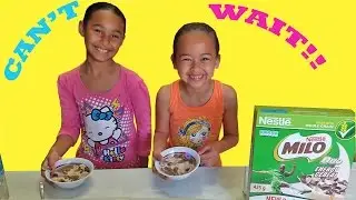 How to make a bowl of cereal for kids -  Nestl&eacute; Milo