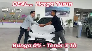 BYD Seal Ready Stock. Cicilan Bunga 0% Tenor 3 Th. BUKTIKAN. Promo BYD 2025.