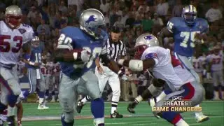 Barry Sanders Run Sends Defender Spinning to the Ground 1994 Lions vs Patriots (4K)