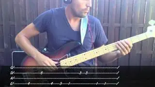Bruno Mars - Treasure - Bass Cover & Tab