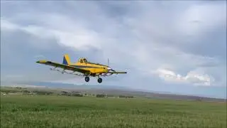 Air Tractor 402 Spraying Corn 2022 #nomusic