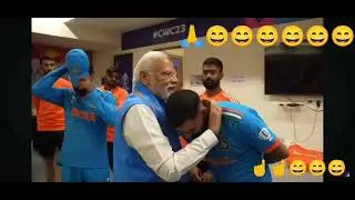 PM MODI WITH INDIAN TEAM LAST WORLD CUP please support and subscribe #pmmodi #indiancricket #t20 😀