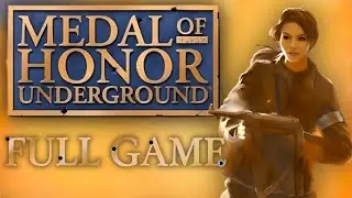 ⭐ MEDAL OF HONOR - Underground + All 3-Star Missions 100% Full Game Walkthrough | 4K/60ᶠᵖˢ