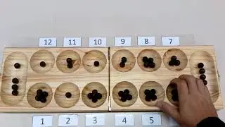 Mancala Awelé - captura múltipla!!! #7