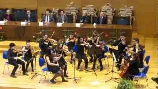 Por una cabeza, de Gardel. Wood Effs Strigs. 28 enero 2013.