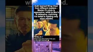 Ip Man defeats Chun with a one-inch punch in the film IP MAN 3 (2015)