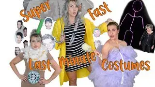 Super Easy Fast Last Minute Costumes