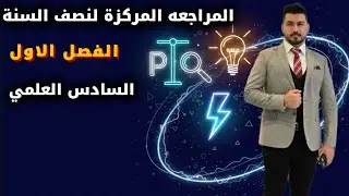 المراجعة المركزة | الفصل الاول |فيزياء السادس العلمي 