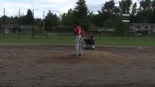 Jeff Jewett pitching