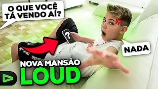 PEGUEI O THURZIN NO FLAGRA NA NOVA MANSÃO DA LOUD!!