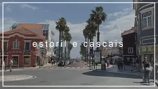DIA de CONHECER ESTORIL e CASCAIS em PORTUGAL 😯 | CURTI DEMAIS!