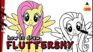 How To Draw Fluttershy |  Drawing My Little Pony