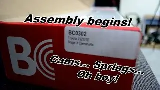 Supra Build Series-9 Brian Crower Cams & Head Assembly